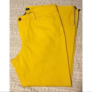 ((Petite)) Lauren Ralph Lauren yellow pant